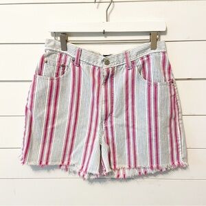 Sasson | Vintage 90’s Y2K Stripped Shorts Size 8/10